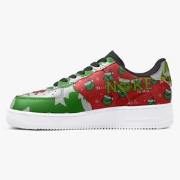 DIY shoes green running shoes one for men women platform casual sneaker personalized text with cool style trainers outdoor 36-48 4395