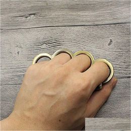 Brass Knuckles Wood Leaf Fire Legal Finger Tiger Cl Four Ring Defense Copper Edc Outdoor Diy 5Sm4 Drop Delivery Sports Outdoors Fitnes Dhpvu