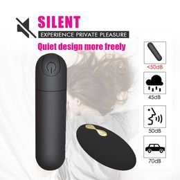 NXY Vibrators Mini Bullet Vibrator for Women g Spot Vagina Wireless Remote Control Women's Panties Dildos Vibrating Egg Sex Toys Adult 230809