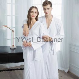 Four Seasons Pyjamas Couple Towel Bathrobe Star Hotel Beauty Salon Same Sweat Steaming Clothes Acupuncture Men Plus Size Yukata x0822