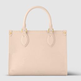 Fashion Tote Bag Versatile Women's Bag Embossed Gradient Logo Design Large Capacity MM Handbag with Series Code