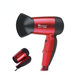 Hair Dryers Portable Mini Dryer Air Negative Ion Blower Household Electric Foldable Secadores De Cabelo Tool 230821
