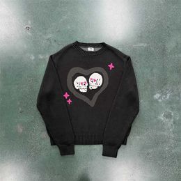 Broken Planet Couple's Knitting Sweater Lovely Women's Sweatshirt Original Heart Design Breathy Best Quality Clothing