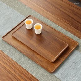 Tea Trays Japanese Style Creative Small Dry Pour Tray Simple Home Set Pitcher Serving Wood