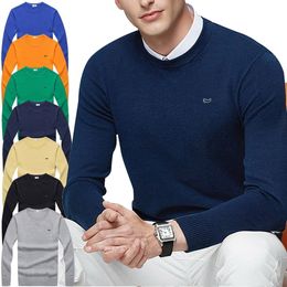 Men's Hoodies Sweatshirts 100 Cotton Pullovers Sweaters M 5XL Shark Long Sleeve Mens O Neck Casual Fit Type Male Knitted Coats 230821