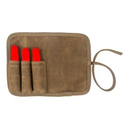 Varnishing Canvas Smoking Dry Herb Tobacco Storage Rollbag Travel Stash Bag Portable Innovative Preroll Rolling Three Cigar Cigarette Holder Pocket Pouch DHL