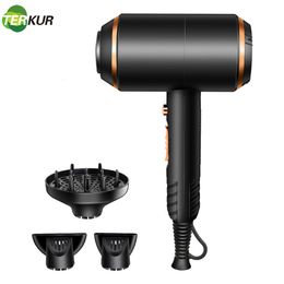 Hair Dryers Ionic Dryer 4000W Powerful Professional Electric Blow Hairdressing Equipment cold Air Hairdryer Barber Salon Tool 230821