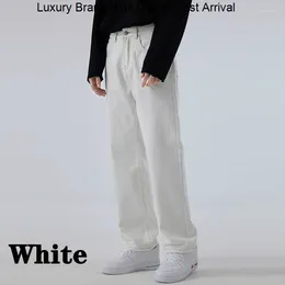 Men's Jeans Black Korean Y2K Clothes Men Straight Trousers Denim Vintage Casual Pants Women High Waist Baggy Streetwear