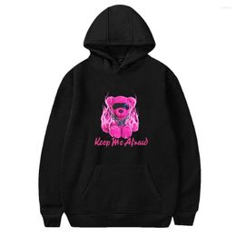 Men's Hoodies Nessa BarreKeep Me Afraid Merch Unisex Pocketless Parallel Bars Sleeve Sweatshirts Men Women Hoodie Youthful Clothes