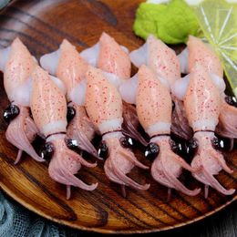 Decorative Flowers Artificial Decorations Foods Crafts Miniatures PVC Simulation Squid Seafood Food Model Shop Display