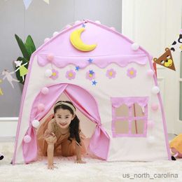 Toy Tents Kids Tent Ball Child Folding Play Tent House For Kids Indoor Castle Mosquito Net Children's Tent Gifts R230830