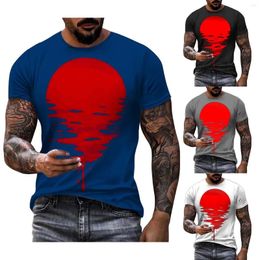 Men's T Shirts Halloween Red Printed Long Sleeved Shirt Is Fashionable Comfortable For Men Tall Our Most