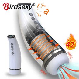 Massager Male Masturbator Automatic Blowjob Cup Powerful Sucking Vaginal Mouth Intelligent Heated Adult for Men