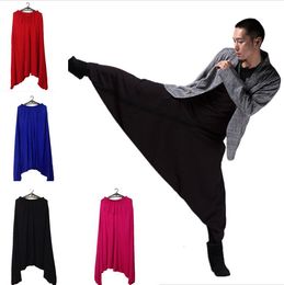 Men's Pants FASHION men's crotch pants male cotton pants bloomers Harem pants casual trousers PLUS SIZE pants M-5XL 230822