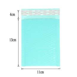 Gift Wrap 50Pcs Bubble Film Envelope Bag Packaging Anti-Squeeze Express Thicken High-Quality Product Baggift Drop Delivery Home Gard Otihl