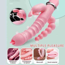 3 in Vibrators for Women 12 Mode Vibrating Anal Tongue Licking Clitoris Stimulator g Spot Massager Erotic