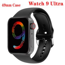 IWO Series 9 49mm Smart Watch i9 Ultra Max Bluetooth Call 2.19 Inch DIY Face Wristbands Heart Rate Men Women Sport Fitness Tracker NFC Smartwatch For Android IOS Phone