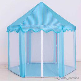 Toy Tents Baby toy Tent Portable Folding Tent Children Castle Play House Kid Gift Outdoor Beach Zipper tent Girls gifts R230830