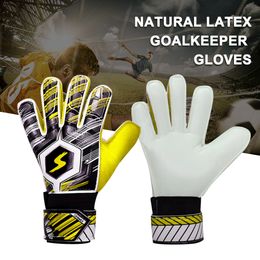 Sports Gloves Goalkeeper Professional Football Full Finger Hand Protection Breathable for Adults Children Teenagers 230821