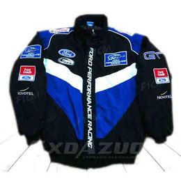 European Size F1 Jacket Uniesx Embroidery Cotton Winter Full Sleeve Moto GP Racing Jacket Chasing163 Hip-Hop Casual Wild Dream Rac273m