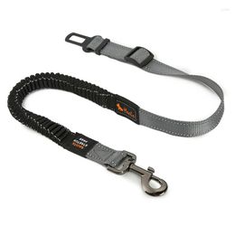 Dog Collars Extendable Elastic Leash Car Pet Seat Belt Cat Safety Belts Seatbelt Reflective Rope