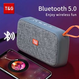 Portable Speakers Speaker TG506 Mini Wireless Soundbar Bluetooth 50 Outdoor Indoor HIFI Loudspeaker Support TF Card FM Radio Waterproof 230821