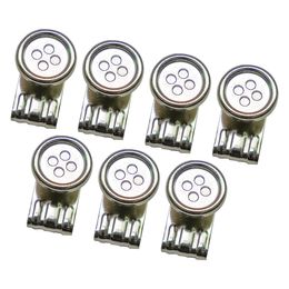 Bag Parts Accessories Melo Tough Movable No Sew Button End Brace Suspender Button Clips Set of 7 Pack 230822