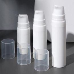 300pcs 5ml 10ml White Airless Lotion Pump Bottle Mini Sample and Test Bottle Airless Container Sdhgv