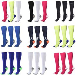 Sports Socks 3 Pairs Compression Graduated Crossfit Training Recovery Running Men Women Sport Cycling Sock