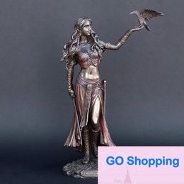 factory outlet Large Size Resin Greek Goddess Figurine Plouto Lucky Fortune Sculpture Office Gift Home Decor Gaeden Sculpture Angel Figurin