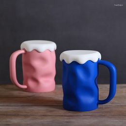 Mugs Travel Cute Coffee Mug Drink Ceramic Espresso Pink Tea Glass Personalized Taza De Ceramica Set