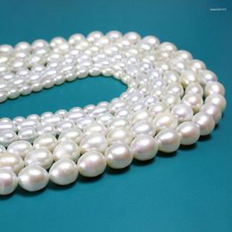 Loose Gemstones Natural Fresh Water Pearl Beads Rice Shape For Jewellery Making Handmade DIY Bracelet Necklace Earrings 2 3 4 5 6 7 8 9MM