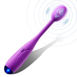 G-spot Vibrator for Women 10 Speed Powerful Clitoral Stimulator Finger Shaped Dildo Nipple Anal Vagina