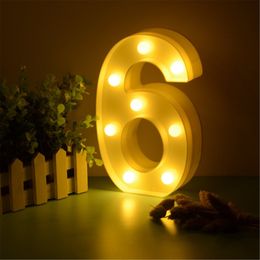 Other Event Party Supplies 1622cm Birthday Party 0123456789 Number LED Lights Christmas Decoration Night Light Lamp Event Party DIY Supplies Noel 230821