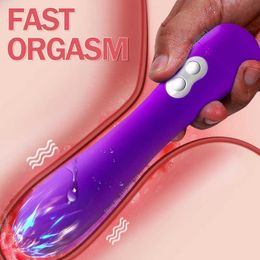 Massager Powerful Vibrator for Women g Spot Clitoris Stimulator Adult Machine Anal Erotic Massage Tool Female Masturbator Wand