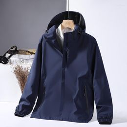 Men's Jackets 2023 Spring And Autumn Thin Style Charge Coat Women's Waterproof Windproof Sports Outdoor Couple Casual Jacket