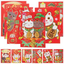 Gift Wrap 24 Pcs Decorative Money Pocket Red Envelope Luck Envelopes Paper Bridal Bag Chinese Bride