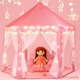 Toy Tents Portable Children's Tent for Kids Tent Toys Girls Castle Infantil Children's House Baby Tent Gifts R230830