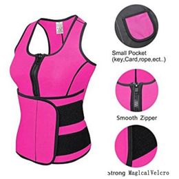 Waist Cincher Sweat Vest Trainer Tummy Girdle Control Corset Body Shaper for Women Plus Size S M L XL XXL 3XL 4XL 233