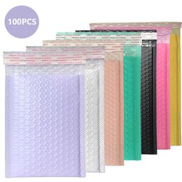 Bag Organizer 100PCS Bubble Mailers Small Business Supplies Bags for Packaging Bubbles Courier Envelope Delivery Package Mailer 230821