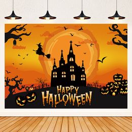 Halloween Decoration Tapestries Party Tapestry Wall Cloth Tapestries Halloween Hanging Cloth Carpet Bedroom Tablecloth Home Decoration Props 180*110CM