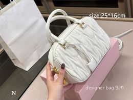 Designer bag travel back all-in-one handbag embossed lamb bag Crystal chain bag Simple atmosphere casual style cute and playful crossbody bag stylish shoulder bag