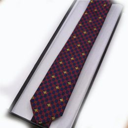 Luxury men's 100% silk tie jacquard yarn-dyed tie standard brand gift box packaging2510