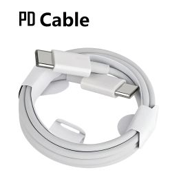 1M 2M Fast Quick Charging Type c to Type c USb C Cable Cord line For Iphone 20W Cables Samsung Galaxy android phone