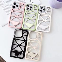 Classic Brand Phone Case Triangle Designer IPhone Case 5 Color For IPhone 13 Promax 14 Pro Max 12 11 12pro Xsmax Shell Cover