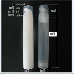 30pcs/lot PP 150ml airless bottle white clear Colour airless pump for lotion BB cream bottle vacuum bottle Neebj