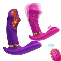 Massager Women's Sexy Vibrator Dildos Wireless Remote Control Wearing Super Stimulating G-spot Vaginal Massage Adult