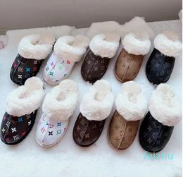 men and women adult children's snow boots warm casual indoor Pyjamas party wear non slip cotton slippers large