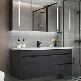 Bath Accessory Set Washbasin Cabinet Combination Wash Basin Mirror