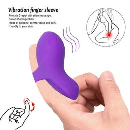 Fast Orgasm Finger Dildo Vibrator for Women Nipple Clitoris Stimulator Vagina Anal Female Adults